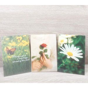 Lovers Romance Vintage Greeting Card Red Rose Flowers Love is the Gift for Her